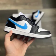 Jordan Brand 1 Low Black University Blue White
