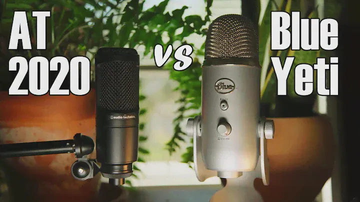 Blue Yeti против Audio Technica AT2020 Какой бюджетный студийный конденсаторный микрофон выбрать?
