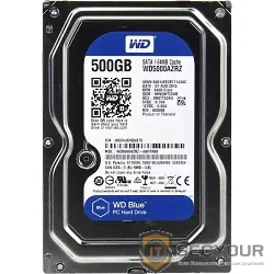 500Gb WD Blue (WD5000AZRZ) {Serial ATA III, 5400 rpm, 64Mb buffer}