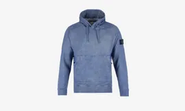 Stone Island Off-Dye Hoodie "Blue"