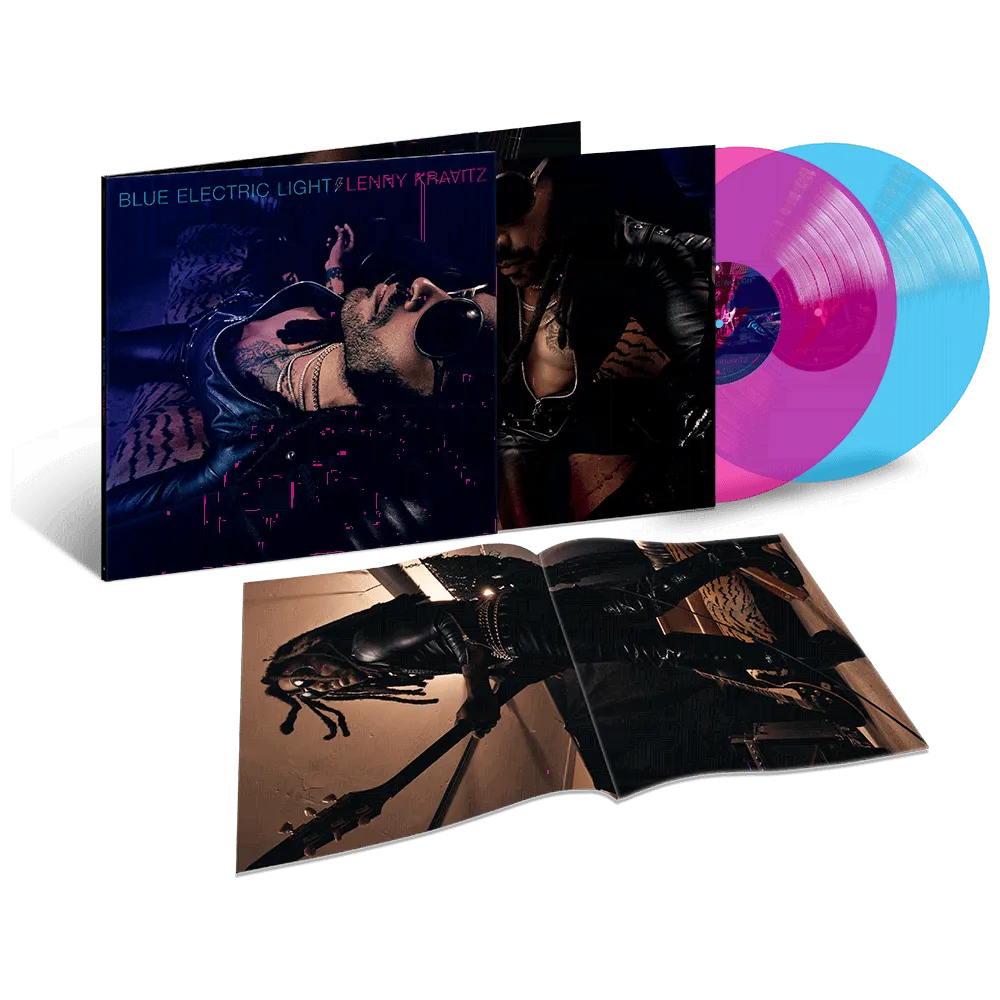 Blue Electric Light Vinyl LP (Pink & Blue)-0