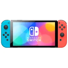 Игровая приставка Nintendo Switch OLED 64Gb (Цвет: Neon Red-Blue)
