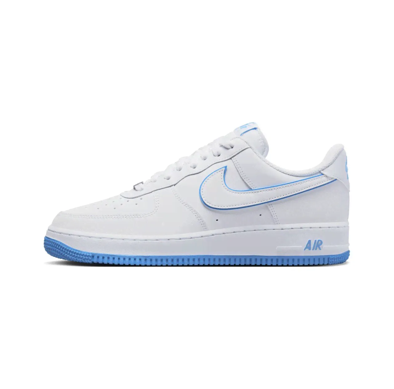 Кроссовки Nike Air Force 1 Low White University Blue-0