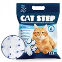 Наполнитель для кошачьего туалета CAT STEP силикагелевый Arctic Blue, 7,24кг 15,2л
