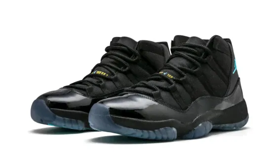 Кроссовки Nike Air Jordan 11 Retro Gamma Blue (Черный)-0