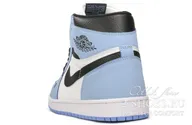 Кроссовки Nike Air Jordan 1 High White University Blue Black