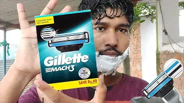 How to shave with Gillette MARCH 3 | Gillette MARCH3 Cartridges Review for Smooth Shaving