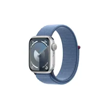 Apple Watch S9 Alu. 41mm GPS Silver Sport Loop Winter Blue MR923QF/A