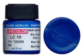 Краска Matt Dark Blue, 22 мл (LC10, LifeColor)