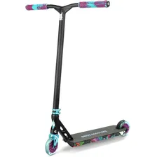 Трюковой самокат Drive Scooters Kozlina black/blue-purple синий, фиолетовый, черный
