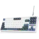 Клавиатура AULA F87 White-Black-Blue