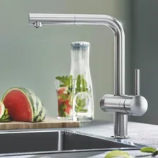 Смеситель Grohe Blue Minta Pure 31721DC0 для кухни суперсталь