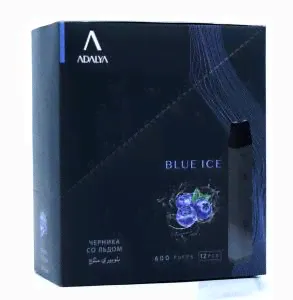 BLUE ICE ADALYA 600 затяжек Одноразовая электронная сигарета