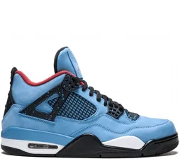 Nike Air Jordan 4 retro Travis Scott Cactus Jack Blue (41-45) код:14033