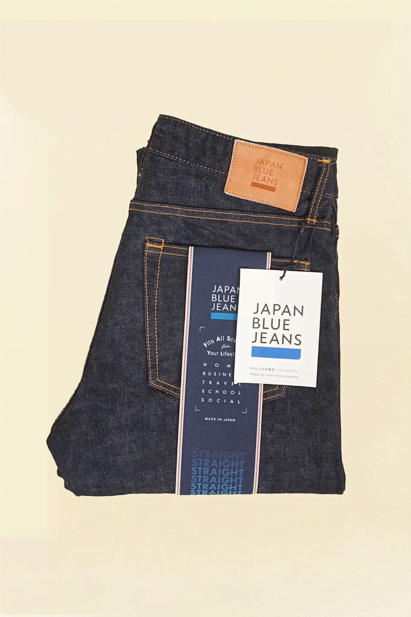 Japan Blue J301 Slim Straight Selvedge Denim - 14.8oz-0