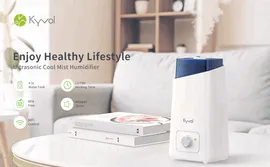 Увлажнитель воздуха Kyvol бело-голубой, ультразвуковой, с Wi-Fi (EA200 (Wi-Fi) Blue/White)