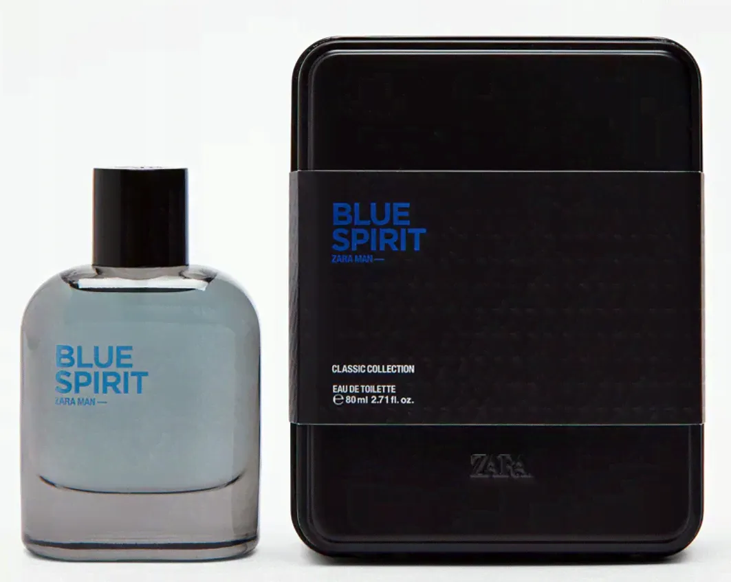 A258 мужские духи ZARA Man BLUE SPIRIT 80 мл-0