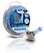 Галогенные автолампы Philips H7 Blue Vision Ultra 4000K (Twin Blister)
