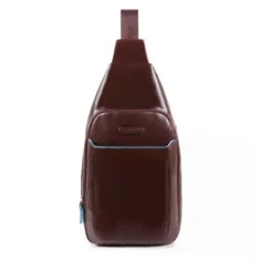 Рюкзак PIQUADRO Blue Square CA4827B2/MO, фактура гладкая, коричневый-0