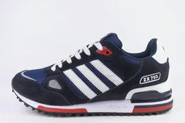 Кроссовки Adidas ZX 750 Suede Blue / White