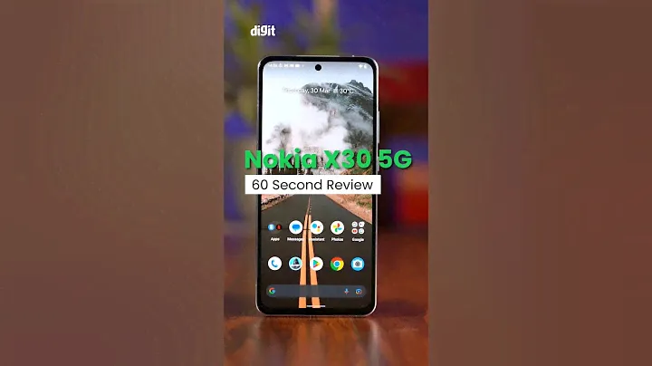 Nokia X30 5G review in 60 seconds! Is this eco-friendly phone worth Rs 47,999?  #nokia #nokiax305g