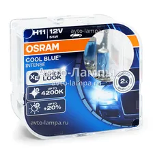 Osram H11 Cool Blue Intense (+20%) - 64211CBI-HCB (пласт. бокс)
