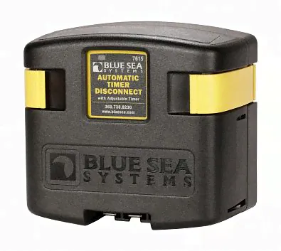7615B Выключатель массы с реле времени, 12V/120A (Blue Sea, )