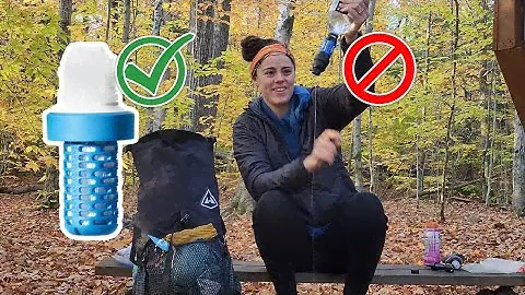 My Favorite Water Filter After 3,000 Miles of Backpacking | Sawyer Squeeze / Mini vs. Katadyn Befree
